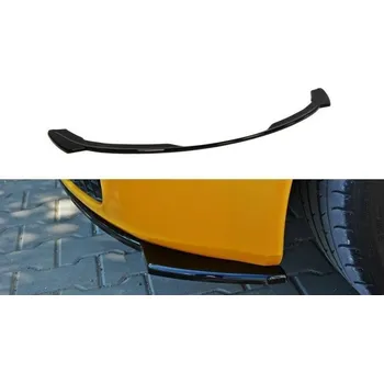 Karosérie Maxton Design spoiler pod zadní nárazník pro Renault Megane RS Mk2, černý lesklý plast ABS