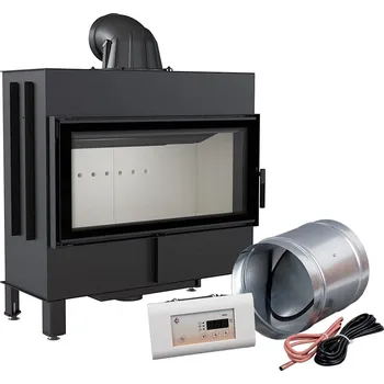 Krbová vložka Inteligentní krbová KRATKI LUCY 16 kW, průměr 200 MSK LUCY/16/Z/MSK