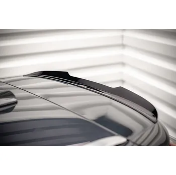 Tuning Maxton Design prodloužení spoileru pro Volvo V90 Mk2, černý lesklý plast ABS