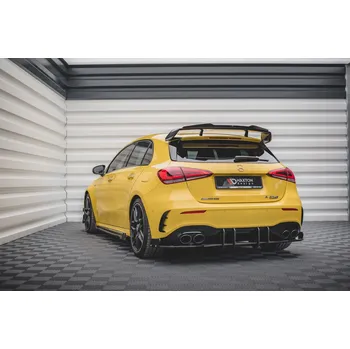 Autodíl Maxton Design "Racing durability" difuzor pod zadní nárazník pro Mercedes třída A W177 45 AMG, plast ABS bez povrchové úpravy