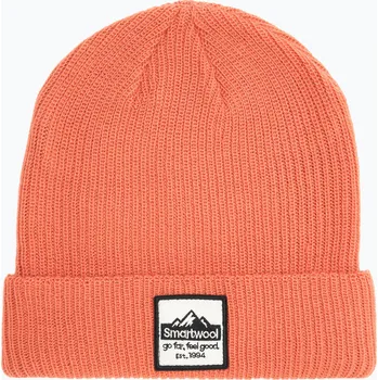 Módní doplněk Zimní čepice Smartwool Patch terracotta