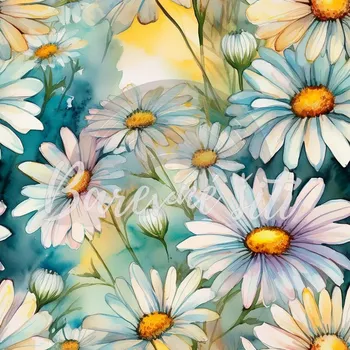 Úplet, Kopretiny zapadajícího slunce (E) (Top kvalitní úplet Bella digitisk)