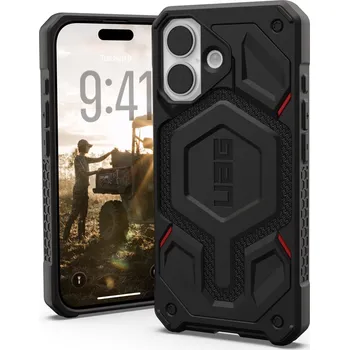 Pouzdro na mobilní telefon UAG Monarch Pro Kevlar Black iPhone 17 114516113940