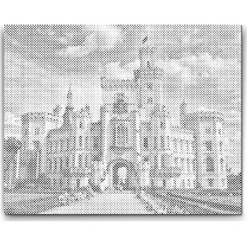 Painting Queens Zámek Hluboká, 40 × 50 cm, bez rámu