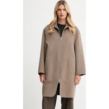 Dámský kabát Vlněný kabát Filippa K 32042.FK hnědá 84X, vel. 34