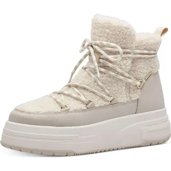 Dámské kozačky Tamaris Dámská kotníková obuv TAMARIS 26807-43-418 béžová W5 40