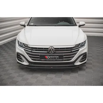 Autodíl Maxton Design "Street Pro" spoiler pod přední nárazník pro Volkswagen Arteon R-Line Facelift, plast ABS bez povrchové úpravy