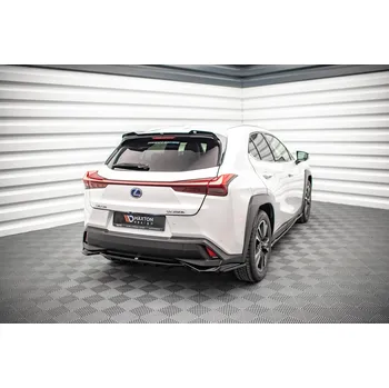 Auto-moto Maxton Design prodloužení spoileru pro Lexus UX Mk1, černý lesklý plast ABS