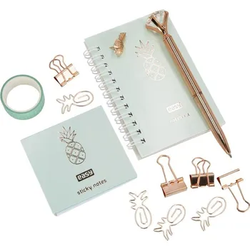 Easy PINAPPLE SET - Dárková sada kancelářských potřeb