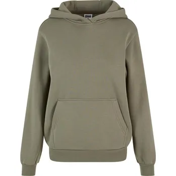 Dámská mikina Dámská mikina URBAN CLASSICS TB7105 PALE OLIVE 5XL