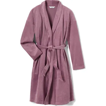 Dámský župan 690024 - Tchibo - Plyšový župan - pro ženy - vel. XL 48/50 - barva: fialová