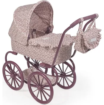Kočárek pro panenku Pasito a Pasito Vintage hluboký kočárek pro panenku Pasito a Pasito - Cherry