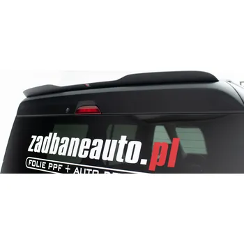 Auto-moto Maxton Design prodloužení spoileru pro Ford Tourneo Courier Mk2, černý lesklý plast ABS