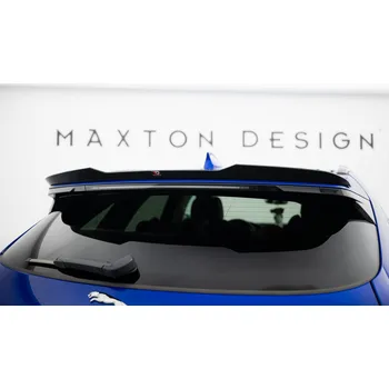 Tuning Maxton Design prodloužení spoileru pro Jaguar F-Pace R-Sport Mk1, černý lesklý plast ABS