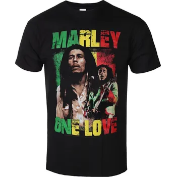Pánské tričko Tričko metal unisex Bob Marley - One Love Stage - LOW FREQUENCY - BMA25003TS - 3XL