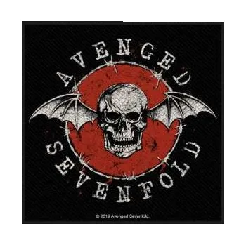 Nášivka Merch Avenged Sevenfold: Nášivka Distressed Skull 2019