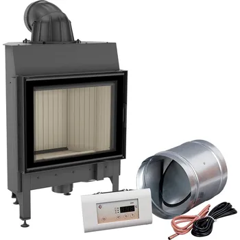 Inteligentní krbová KRATKI NADIA 10 kW, průměr 200 MSK NADIA/10/Z/MSK