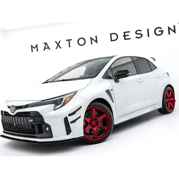 Tuning Maxton Design "Street Pro" difuzory pod boční prahy pro Toyota GR Corolla Mk12, plast ABS bez povrchové úpravy