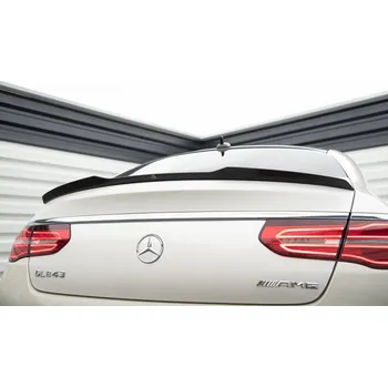 Tuning Maxton Design prodloužení spoileru pro Mercedes GLE Coupe C292 AMG 43, Coupe C292 AMG-Line, černý lesklý plast ABS