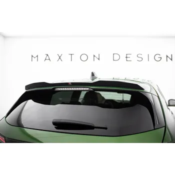Auto-moto Maxton Design prodloužení spoileru pro Peugeot 308 GT Mk3, černý lesklý plast ABS, Hatchback