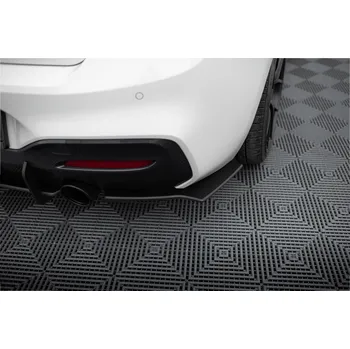 Tuning Maxton Design "Racing durability" boční difuzory pod zadní nárazník ver.2 pro BMW řada 1 F20- F21 Facelift, plast ABS bez povrchové úpravy
