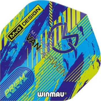 Příslušenství pro šipky Winmau Letky Prism Delta - Michael van Gerwen - Blue & Green W6915.264