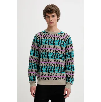 Pánský svetr Svetr Puma pánský, zelená barva, 632499 MLC, vel. M