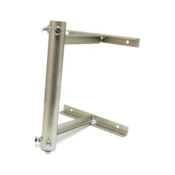 Anténní držák Držák stožáru 42mm Hrazda (21cm od zdi), zinek Galva