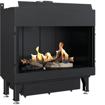 Plynový krb KRATKI LEO 70 na zemní plyn-G30/50MBAR, manuál.ovl., 6.1 kW LEO/70/MANUAL/G30/50MBAR