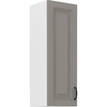 Kuchyňská linka Horní skříňka 30 G-90 1F STILO bílý/ClayGrey MDF.