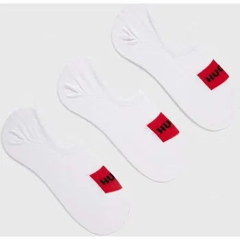 Ponožky HUGO 3P LC LABEL CC 3-pack 50496082 bílá 00X, vel. 43-46