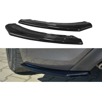 Tuning Maxton Design boční difuzory pod zadní nárazník pro Hyundai Genesis, černý lesklý plast ABS