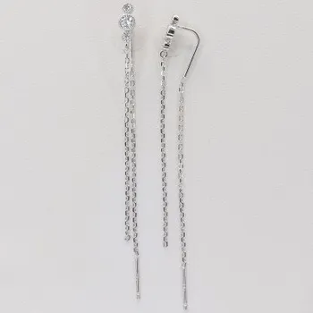 Náušnice Stříbrné provlékací náušnice