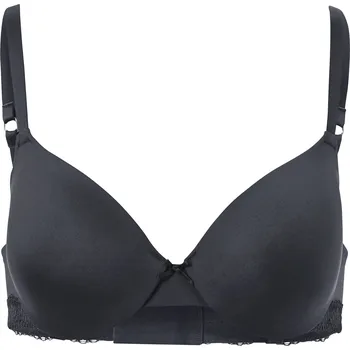 Podprsenka 682726 - Tchibo - Podprsenka pod tričko - pro ženy - vel. 80C - barva: černá