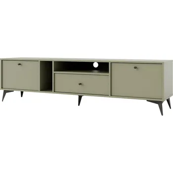 Televizní stolek TOKYO 1 e | TV stolek RTV 313 | 180 cm | eukalyptová/černá