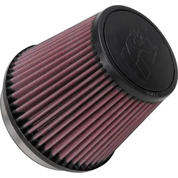 Filtr pro motocykl K&N univerzální kulatý zkosený filtr se vstupem 127 mm a výškou 140 mm, gumový vrchlík SLEVA 8%