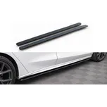 Maxton Design "Racing durability" difuzory pod boční prahy pro Ford Focus, Focus ST Mk4, plast ABS bez povrchové úpravy