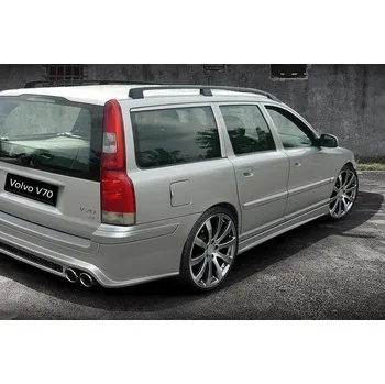 Tuning Maxton Design boční prahy pro Volvo V70 Mk2, plast ABS bez povrchové úpravy
