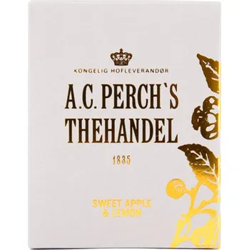 Čaj Černý čaj SWEET APPLE & LEMON, 10 čajových sáčků, A.C. Perch's Thehandel