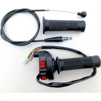 Rychlopal s přepínačem, rukojeť, lanko