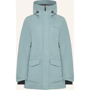 Dámský kabát Didriksons Dámská Parka, černošedá, 38