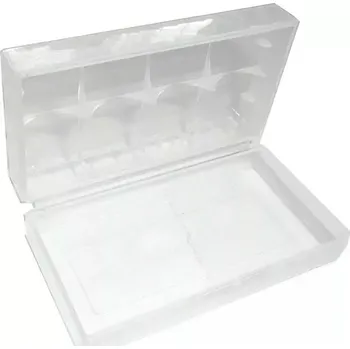 Držák baterie AEB Krabička pro 2 nabíjecí články ICR 18650 - 71x40x19mm