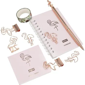 Easy FLAMINGO SET - Dárková sada kancelářských potřeb