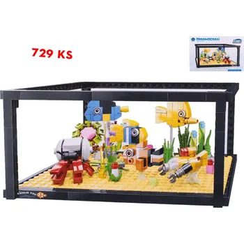 ostatní stavebnice Mikro trading Stavebnice AKVÁRIUM - 729 dílků