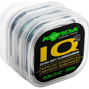 Korda Fluorocarbon IQ2 Extra Soft 20m Varianta: 0,47mm/9kg