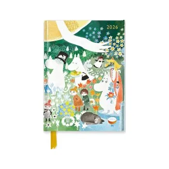 Diář Moomin: Dangerous Journey 2026 Luxury Pocket Diary Planner - Week to View (EN)