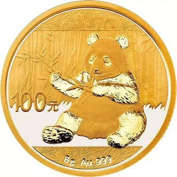 China Mint Zlatá investiční mince Panda 8g