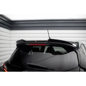 Tuning Maxton Design prodloužení spoileru 3d pro Ford Fiesta ST Mk8 Facelift, černý lesklý plast ABS