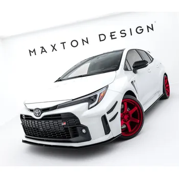 Nárazník Maxton Design "Street Pro" spoiler pod přední nárazník pro Toyota GR Corolla Mk12, plast ABS bez povrchové úpravy