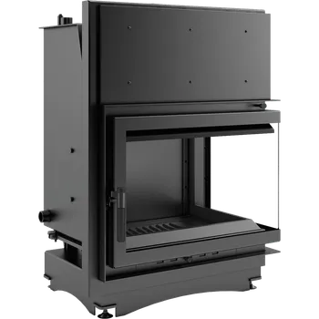 Krbová vložka Krbová vložka s teplovodním výměníkem KRATKI ZUZIA pravá 12 kW, průměr 200 ZUZIA/PW/BP/15/BS/W + Doprava Zdarma